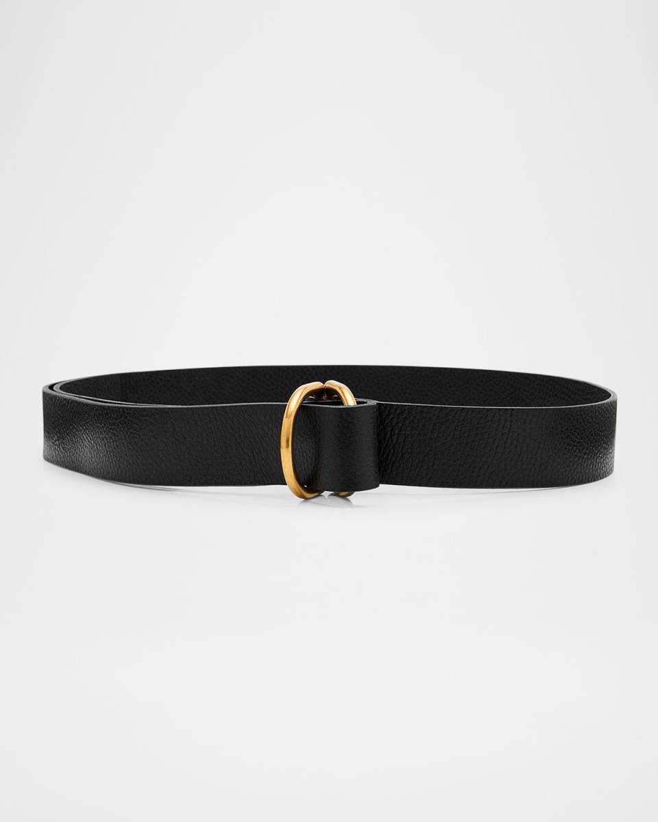 D-Ring Leather Belt